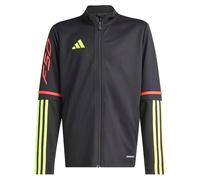 adidas Unisex Kids F50 TRAINING JACKET KIDS, black/team solar yellow 2/lucid red, 5-6 Years