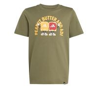 adidas Unisex Kids Food Graphic T-Shirt Junior, Olive strata, 9-10 Years