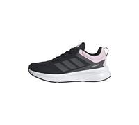 adidas Fortarun 4.0 Shoes Junior, Core Black/Grey Six/Clear Pink, 4.5 UK Child