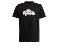 adidas Unisex Kids Fun Graphic Tshirt, Black, 9-10 Years