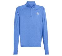 adidas Unisex Kids GOTO PZ 1/4 Zip Longsleeve TEE, Royal Blue/Blue Fusion/Reflective Silver, 9-10 Years