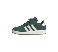 adidas Unisex Kids Grand Court 00s Shoes Children, Collegiate Green/Off White/Gum, 12 UK Child