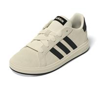 Adidas Unisex Kid's Grand Court 00s Sneaker, Wonder White Black White, 3 US Little