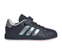adidas Unisex Grand Court 2.0 Shoes Children, AURINK/IRIDESCEN/CLEARPINK, 11.5 UK