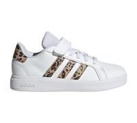 adidas Unisex Kids Grand Court 2.0 Shoes Children, Cloud White/Magic Beige/Matte Gold, 13 UK Child
