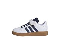 adidas Unisex Kids Grand Court 2.0 Shoes Children, FTWR White/Dark blue/GUM10, 2 UK