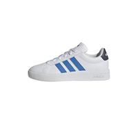 adidas Unisex Kids Grand Court 3.0 Junior Shoes, FTWR White/Lucid Ray Blue/Aurora Onix, 5.5 UK