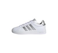 adidas Unisex Kids Grand Court 3.0 Shoes Junior, FTWR White/Silver met./Silver met., 3.5 UK