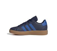 adidas Unisex Kids Grand Court Lifestyle Tennis Lace-up Shoes Tennis Shoes, Dark Blue Bright Royal Gum10, 10 UK Child