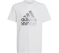 adidas Unisex Kids Graphic Tee, White, 9-10 Years