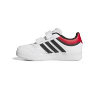 adidas Unisex Kids Hoops 4.0 Shoes, FTWR White/core Black/Better Scarlet, 10 UK Child