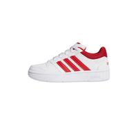 adidas Unisex Kids Hoops Classic J Shoes, FTWR White/red/Orbit Grey, 5 UK