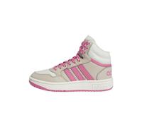 adidas Unisex Kids Hoops Mid 3.0 Shoes Kids, Wonder Beige/Pink Fusion/Off White, 4.5 UK