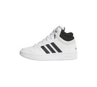 adidas Unisex Kids Hoops MID Classic Shoes, FTWR White/core Black/Orbit Grey, 4 UK