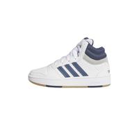 adidas Unisex Kids Hoops MID Classic Shoes, FTWR White/preloved Ink/Orbit Grey, 4 UK