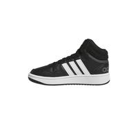 adidas Unisex Kids Hoops Mid Shoes, Core Black/Cloud White/Grey Six, 5.5 UK