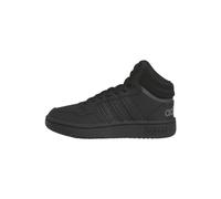 adidas Unisex Kids Hoops Mid Shoes, Core Black/Core Black/Grey Six, 5.5 UK