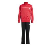 adidas Unisex Kids Junior Tricot Colourpop Tracksuit, pure ruby/white, 11-12 Years