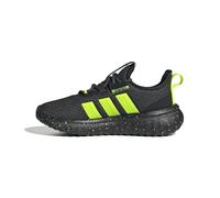 adidas Unisex Kids KAPTIR 4.0 Shoes Kids, core Black/Lucid Lemon/core Black, 4.5 UK