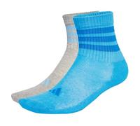 adidas Unisex Kids Kids Anti Slip Socks, blue burst/medium grey heather, 6-7 Years
