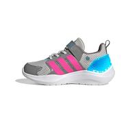 adidas Unisex Kids LIGHTORAMA Runner Shoes Children, Grey one/Lucid Pink/Lucid Aquamarine, 2 UK