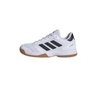 adidas Unisex Kids Ligra 8 Kids Indoor Shoes, Cloud White/Core Black/Cloud White, 3 UK