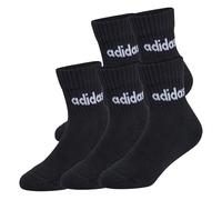 adidas Sportswear Kids Linear Ankle Socks 5 Pairs, Black, Size Xxs Black