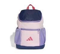 adidas Unisex Kids Little Kids Essentials Backpack, clear pink/dark blue, One Size