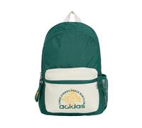 adidas Unisex Kids Little Kids Snack Run Graphic Backpack, collegiate green/off white, One Size