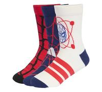 adidas Unisex Kids MARVEL KIDS SPIDER-MAN SOCKS, pure ruby/dark blue/off white, 6-7 Years