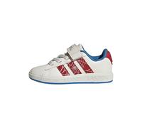 adidas Marvel Spider-Man Grand Court Shoes Kids, Cloud White/Pure Ruby/Bright Blue, 10.5 UK Child