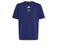 adidas Unisex Kids Marvel Spider-Man Graphics Shirt, Dark Blue/White, 5-6 Years
