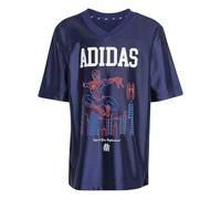 adidas Unisex Kids Marvel Spider-Man Shirt, Dark Blue/White, 2-3 Years