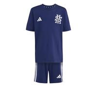 adidas Unisex Kids Marvel Spider-Man Sport Set Track_Suit, dark blue/white, 4-5 Years