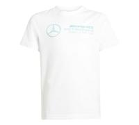 adidas Unisex Kids Mercedes - AMG Petronas Formula ONE Team DNA Graphic TEE Youth, White, 7-8 Years