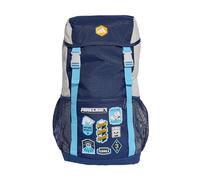 adidas Unisex Kids Minecraft Backpack, dark blue/lgh solid grey, One Size