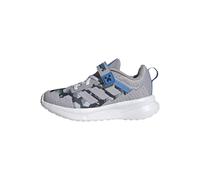 adidas Unisex Kids Minecraft Fortarun 4.0 Shoes Children, Glory Grey/Glory Grey/Lucid Ray Blue, 1 UK