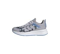 adidas Unisex Kids Minecraft Fortarun 4.0 Shoes Junior, Glory Grey/Glory Grey/Lucid Ray Blue, 3.5 UK