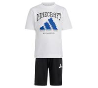 adidas Unisex Kids Minecraft Set Track_Suit, white, 7-8 Years
