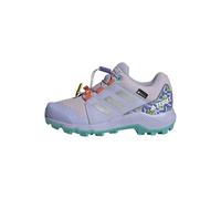 adidas Unisex Kids Minecraft Terrex Gore-Tex Hiking Shoes, ice Lavender/Matte Silver/semi Impact Orange, 5.5 UK