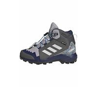 adidas Unisex Kids Minecraft Terrex Mid Gore-Tex Hiking Kids Shoes, Glory Grey/Grey one/Grey Five, 1.5 UK