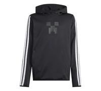 adidas Unisex Kids MINECRAFT TRAINING 3 STRIPES HOODIE 18-24 Months Black