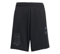 adidas Unisex Kids Minecraft Training Short, Black, 11-12 Years