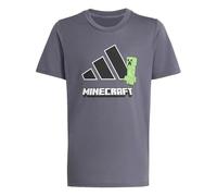 adidas Unisex Kids Minecraft Training T-Shirt, Aurora Onix/Black, 13-14 Years