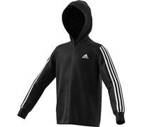 adidas Unisex Kids Must Haves 3-stripes Full Zip Hooded Tracksuit Jacket