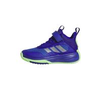 Adidas - Unisex Kids Own The Game 3.0 Sneaker, Bright Blue/Metallic Silver/Lime Burst, 19.0 cm