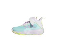 adidas Unisex Kids OWNTHEGAME 3.0 Shoes, Flash Aqua/Bliss Lilac/FTWR White, 1 UK