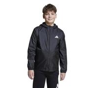 Adidas Unisex Kids Rain Coat, Black, 15-16 Years