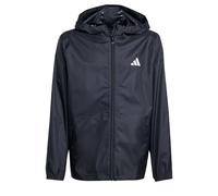Adidas Jl9046 Rain Jacket Black 7-8 Years Boys,Girls