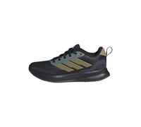 adidas Unisex Kids RUNFALCON 5 Shoes Junior, core Black/Khaki/preloved Teal, 4.5 UK